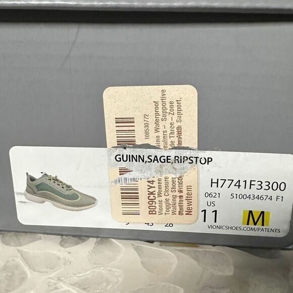 Vionic Guinn Ripstop Orthodic Waterproof Arch‑Support Sneakers Size 11 Women’s - Picture 2 of 11